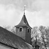 Exterieur, detail kerktoren, achterzijde - Gasselte - 20321332 - RCE -  Nederlands Hervormde Kerk: Exterieur, detail kerktoren, achterzijde 
