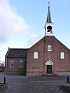 Kerk2-van-Nieuw-Buinen -  Kerk van Nieuw-Buinen, Kerklaan 1 in Nieuw-Buinen (vooraanzicht)