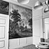 INTERIEUR, VOORKAMER, GESCHILDERDE BEHANGSELS MET LANDSCHAPSTAFERE- - Meppel - 20289211 - RCE -  VOORMALIG SCHULTEHUIS / VOORMALIG RAADHUIS: INTERIEUR, VOORKAMER, GESCHILDERDE BEHANGSELS MET LANDSCHAPSTAFERE- 