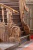 Detail leuningaanzet van de trap - Koepelkerk Hervormde Gemeente