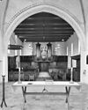 Interieur naar het westen - Norg - 20170022 - RCE -  Nederlands Hervormde Kerk: interieur naar het westen 