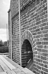 Galmgat in oost gevel toren, koordak naar het oosten - Norg - 20169997 - RCE -  Nederlands Hervormde Kerk: galmgat in oost gevel toren, koordak naar het oosten 