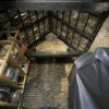 Interieur, kijkje in de stookhut