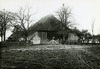 Overzicht van een zijgevel van de Oud-friesche boerderij