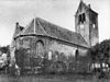 De hervormde kerk vanuit het noordoosten, repro van oude foto - Rinsumageest - 20188547 - RCE -  Nederlands Hervormde Kerk: De hervormde kerk vanuit het noordoosten, repro van oude foto (opmerking: Repronegatief verloren gegaan) 