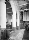 Interieur naar het oosten, toreningang - Rinsumageest - 20188561 - RCE -  Nederlands Hervormde Kerk: interieur naar het oosten, toreningang 