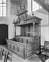 Familiebank in koor - Joure - 20121049 - RCE -  N.H.Kerk: familiebank in koor 