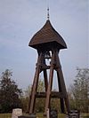 Klokkenstoel op kerkhof