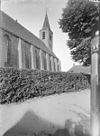 Noordgevel kerk met kerktoren - Anjum - 20022486 - RCE -  Nederlands Hervormde Kerk: Noordgevel kerk met kerktoren 