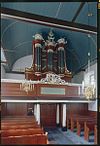 Interieur, aanzicht orgel, orgelnummer 429 - Engwierum - 20349148 - RCE -  Nederlands Hervormde Kerk en Toren: Interieur, aanzicht orgel, orgelnummer 429 (opmerking: Gefotografeerd voor Het Historische Orgel in Nederland 1819-1840, bladzijde 123) 