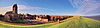Wierum -  Kerk, monument en dorp Wierum (Friesland)Panoramafotografie: Roelof van der Schaaf 