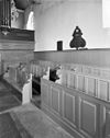 Banken tegen noordwand - Wanswerd - 20249309 - RCE -  Nederlands Hervormde Kerk: banken tegen noordwand 