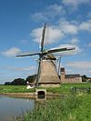 Molendevictor -  Poldermolen de Victor te Wanswerd 