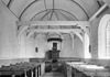 Inwendig vanuit het oosten en vanuit het westen - Boer - 20036918 - RCE -  N.H.Kerk: inwendig vanuit het oosten en vanuit het westen 