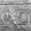 Detail plafondschildering voorkamer - Sloten - 20201180 - RCE -  Pastorie Nederlands Hervormde Kerk: detail plafondschildering voorkamer 