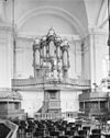 Interieur naar het oosten - Harlingen - 20101641 - RCE -  N.H.Kerk: interieur naar het oosten 