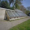 Overzicht dubbele houten muurkas