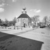 Overzicht oostgevel - Sint Annaparochie - 20345408 - RCE -  Nederlands Hervormde Kerk: Overzicht oostgevel (opmerking: Gefotografeerd voor Monumenten In Nederland Friesland, bladzijde 270) 