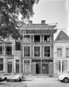 Voorgevel tijdens restauratie - Leeuwarden - 20132835 - RCE -  voorgevel tijdens restauratie 