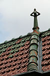 WLM - mringenoldus - Detail dak bij Gabbemagasthuis - Wijbrand de Geeststraat 42, Leeuwarden Architect: W.C. de Groot 