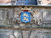 Turfmarkt 13 Leeuwarden schild -  Schild op de muur van de voormalig kanselarij aan de Turfmarkt 13 in Leeuwarden 