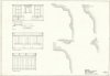 details, 1:50 1:1schoorsteenmantel bedstedewanden