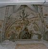 Interieur koor, oostelijke deel apsis- zwik links- AÃ¤ron, boogveld links- Doornenkroning, boogveld rechts- Geseling van Christus en zwik rechts- Salomo met viola, voor restauratie - Britsum - 203328… -  Nederlands Hervormde Kerk: Interieur koor, oostelijke deel apsis: zwik links: AÃ¤ron, boogveld links: Doornenkroning, boogveld rechts: Geseling van Christus en zwik rechts: Salomo met viola, voor restauratie 