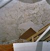 Interieur schip, oostelijke gewelf, oostelijke gewelfveld- Maria met Christuskind, voor restauratie - Britsum - 20332862 - RCE -  Nederlands Hervormde Kerk: Interieur schip, oostelijke gewelf, oostelijke gewelfveld: Maria met Christuskind, voor restauratie 