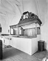 INTERIEUR, OVERZICHT HERENBANK - Britsum - 20274674 - RCE -  Nederlands Hervormde Kerk: INTERIEUR, OVERZICHT HERENBANK 