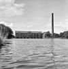 Overzicht voorzijde gemaal - Lemmer - 20350311 - RCE -  Ir. D.F. Wouda-Gemaal te Tacozijl: Overzicht voorzijde gemaal (opmerking: Werelderfgoed Unesco) 
