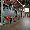 Interieur, overzicht ketelhuis - Lemmer - 20350303 - RCE -  Ir. D.F. Wouda-Gemaal te Tacozijl: Interieur, overzicht ketelhuis (opmerking: Werelderfgoed Unesco) 