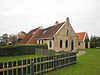 Boerderij Lies 13 op Terschelling -02 -  Farmhouse with anchor plates making up the year 1648, on Lies Terschelling with closers in red brick. Unknown