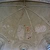Interieur, koorgewelf met gewelfschildering - Bergum - 20336659 - RCE -  Nederlands Hervormde Kerk: Interieur, koorgewelf met gewelfschildering 