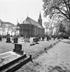Overzicht noordoostgevel tijdens restauratie - Gytsjerk - 20334560 - RCE -  Nederlandse Hervormde Kerk: Overzicht noordoostgevel tijdens restauratie (opmerking: Monumenten In Nederland Friesland) 