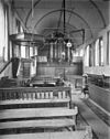Interieur naar het westen - Oldeholtpade - 20172422 - RCE -  Nederlands Hervormde Kerk: interieur naar het westen 