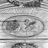 Interieur, plafond rechter voorkamer - Bolsward - 20037620 - RCE -  R.K.Liefdegesticht v.m. Huis Martinus: interieur, plafond rechter voorkamer 