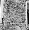 Detail westgevel dwarsvleugel, na ontpleistering - Bolsward - 20037742 - RCE -  Heeremahuis: detail westgevel dwarsvleugel, na ontpleistering 