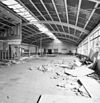 Int- overzicht fabriekshal met stalen dakconstructie - Aalten - 20319734 - RCE -  STOOMWASSERIJ: Int: overzicht fabriekshal met stalen dakconstructie 