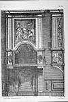 Detail interieur, reproductie van tekening in bezit van huisarchief - Apeldoorn - 20023621 - RCE -  Het Oude Loo: detail interieur, reproductie van tekening in bezit van huisarchief 