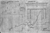 Trap in gang -(7)-(8) + schoorsteen. 15, blauwdruk tekening van Cuypers - Apeldoorn - 20023687 - RCE -  Het Oude Loo: trap in gang -(7)-(8) + schoorsteen. 15, blauwdruk tekening van Cuypers 