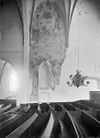 Interieur, muurschildering op de noordwand van de vijfde travee, voorstellende het Laatste Oordeel - Beekbergen - 20029020 - RCE -  Nederlands Hervormde Kerk: Interieur, muurschildering op de noordwand van de vijfde travee, voorstellende het Laatste Oordeel 