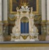 interieur, DETAIL VAN ALTAAR IN SCHUILKAPEL (BOUWHUIS VOORPLEIN)