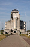 Zendgebouw Radio Kootwijk -  Zendgebouw voorzijde