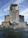 Radio Kootwijk met fontein