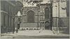 Zicht op zuidportaal hervormde kerk - Arnhem - 20319459 - RCE -  Eusebius- of Grote Kerk (Nederlands Hervormd): Zicht op zuidportaal hervormde kerk 