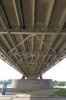 Overzicht van de onderzijde van de John Frostbrug