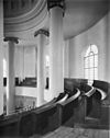 Overzicht van de galerij - Arnhem - 20024834 - RCE -  N.H. of Koepelkerk: overzicht van de galerij 