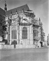 Interieur koor naar het noord-westen - Arnhem - 20024522 - RCE -  Eusebius- of Grote Kerk (Nederlands Hervormd): interieur koor naar het noord-westen 