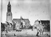 Markt, reproductie van foto naar tekening - Arnhem - 20024378 - RCE -  Plattegronden en overzichten: Markt, reproductie van foto naar tekening 