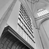 Transept raam met brugijzers - Arnhem - 20024801 - RCE -  Eusebius- of Grote Kerk (Nederlands Hervormd): transept raam met brugijzers 